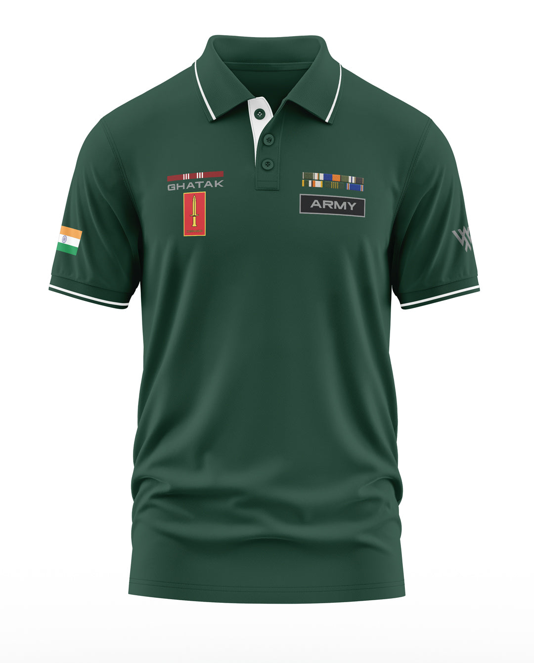 Ghatak Army Polo Collar T-Shirt