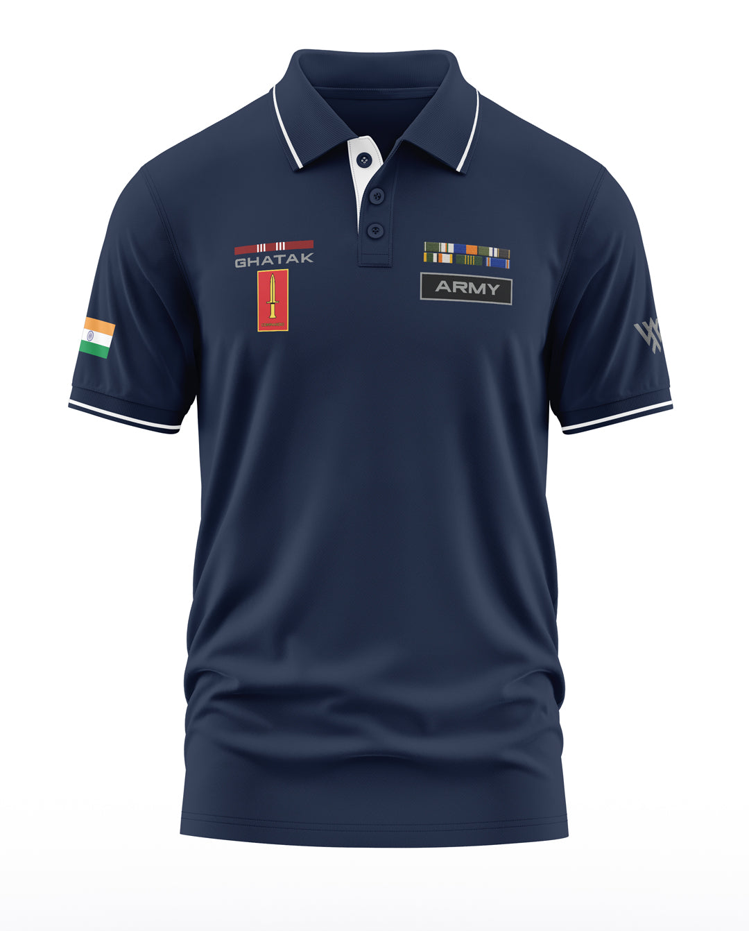 Ghatak Army Polo Collar T-Shirt