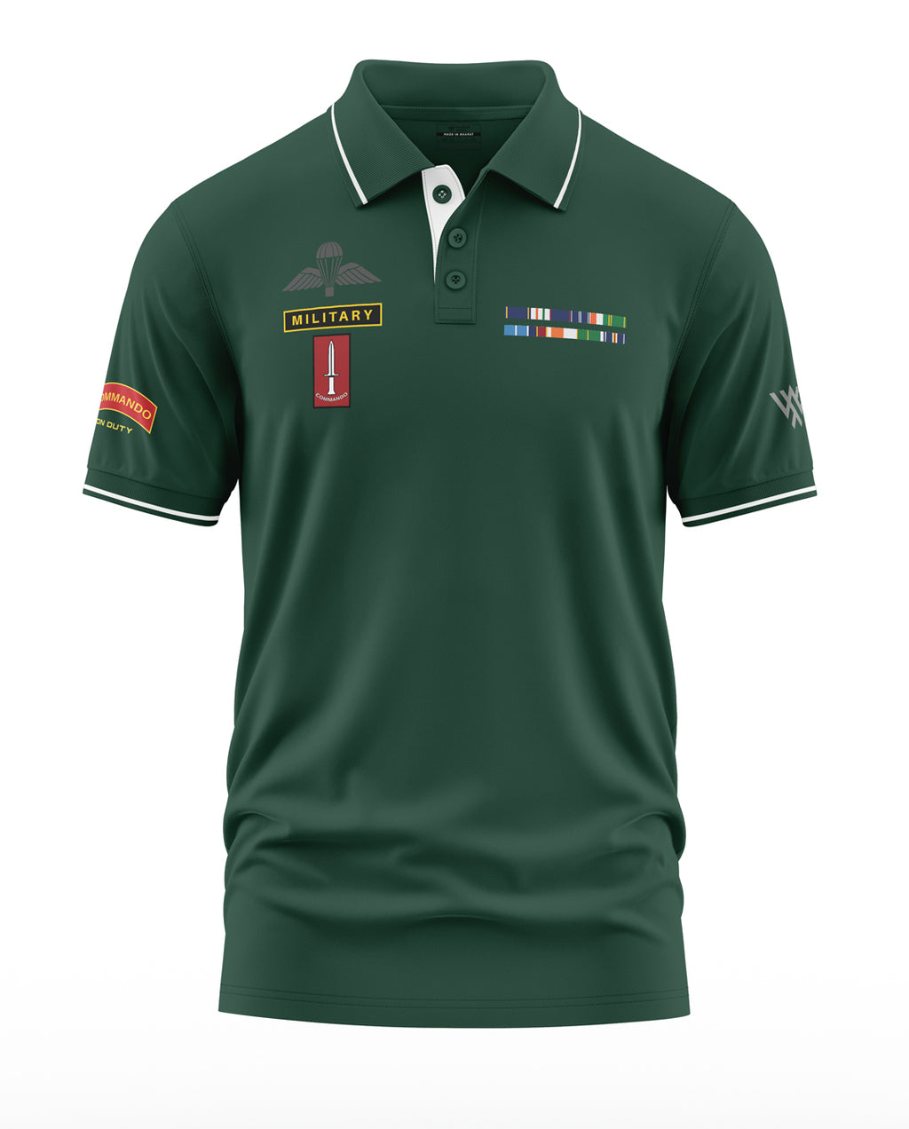 Military Commando Polo Collar T-Shirt