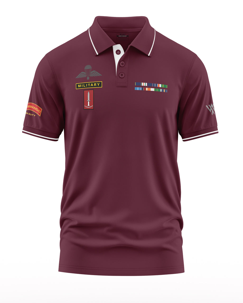 Military Commando Polo Collar T-Shirt