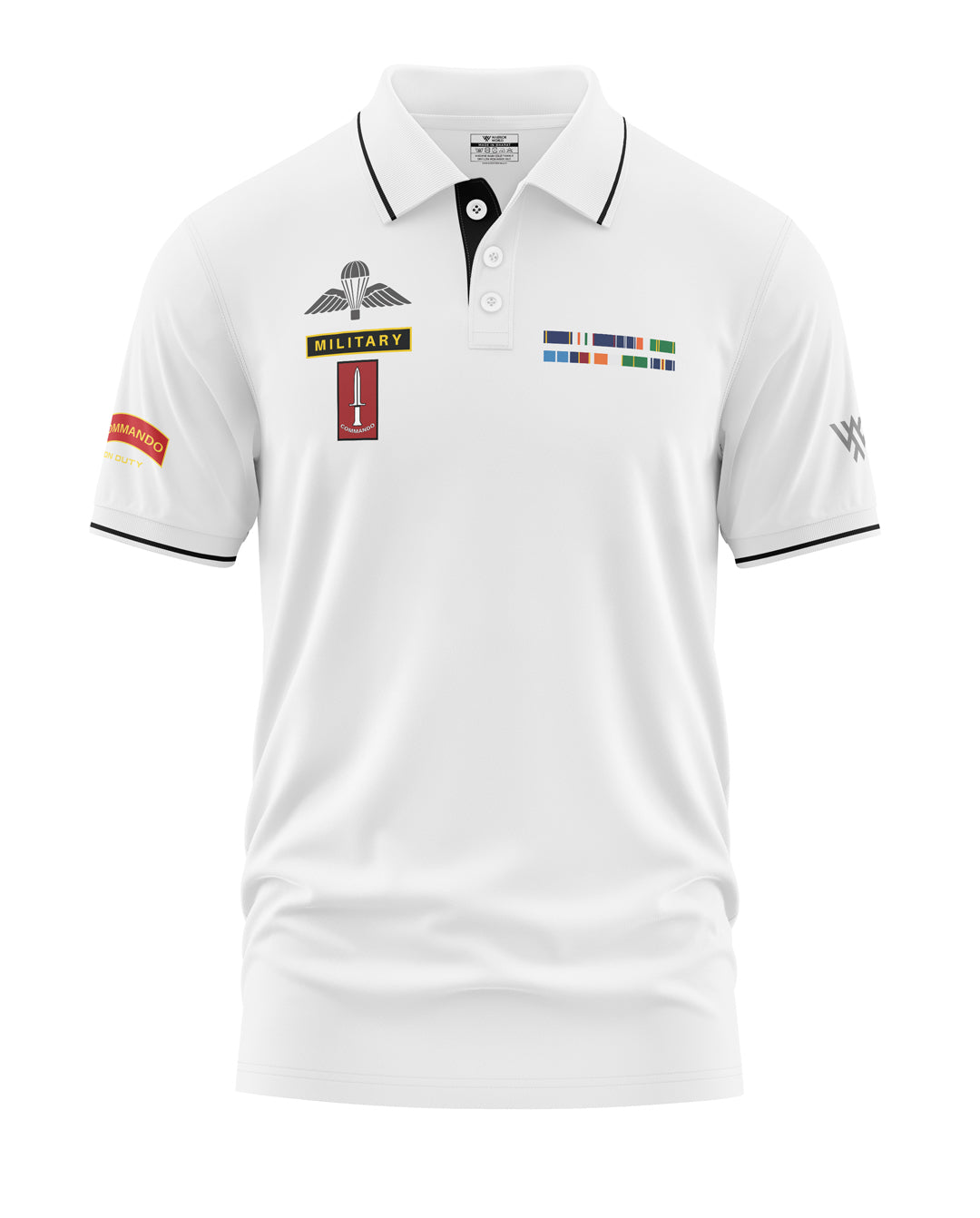 Military Commando Polo Collar T-Shirt