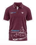 INS Dunagiri Frigate Polo Collar T-Shirt
