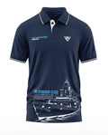 INS Dunagiri Frigate Polo Collar T-Shirt