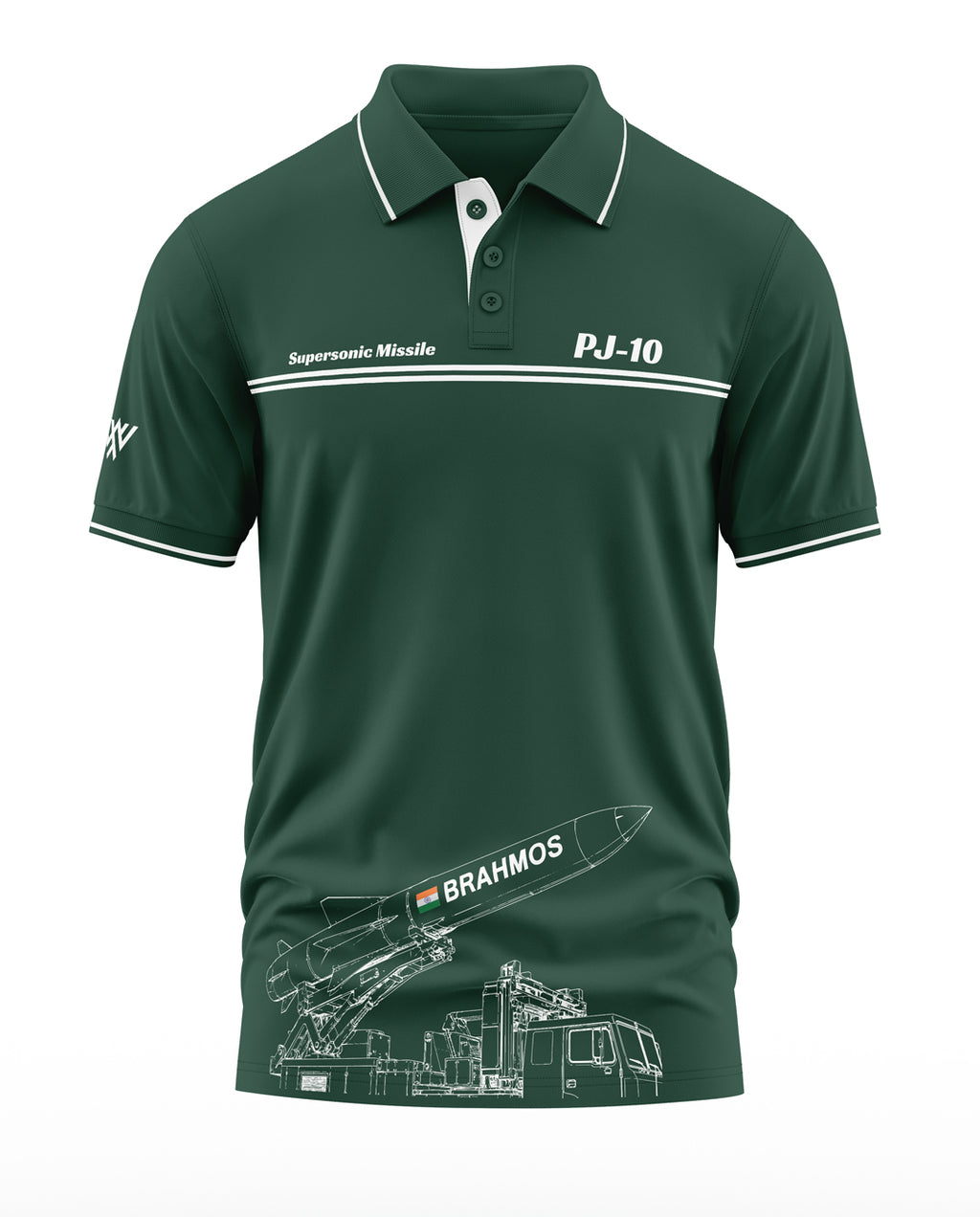 Supersonic Missile PJ-10 Polo Collar T-Shirt
