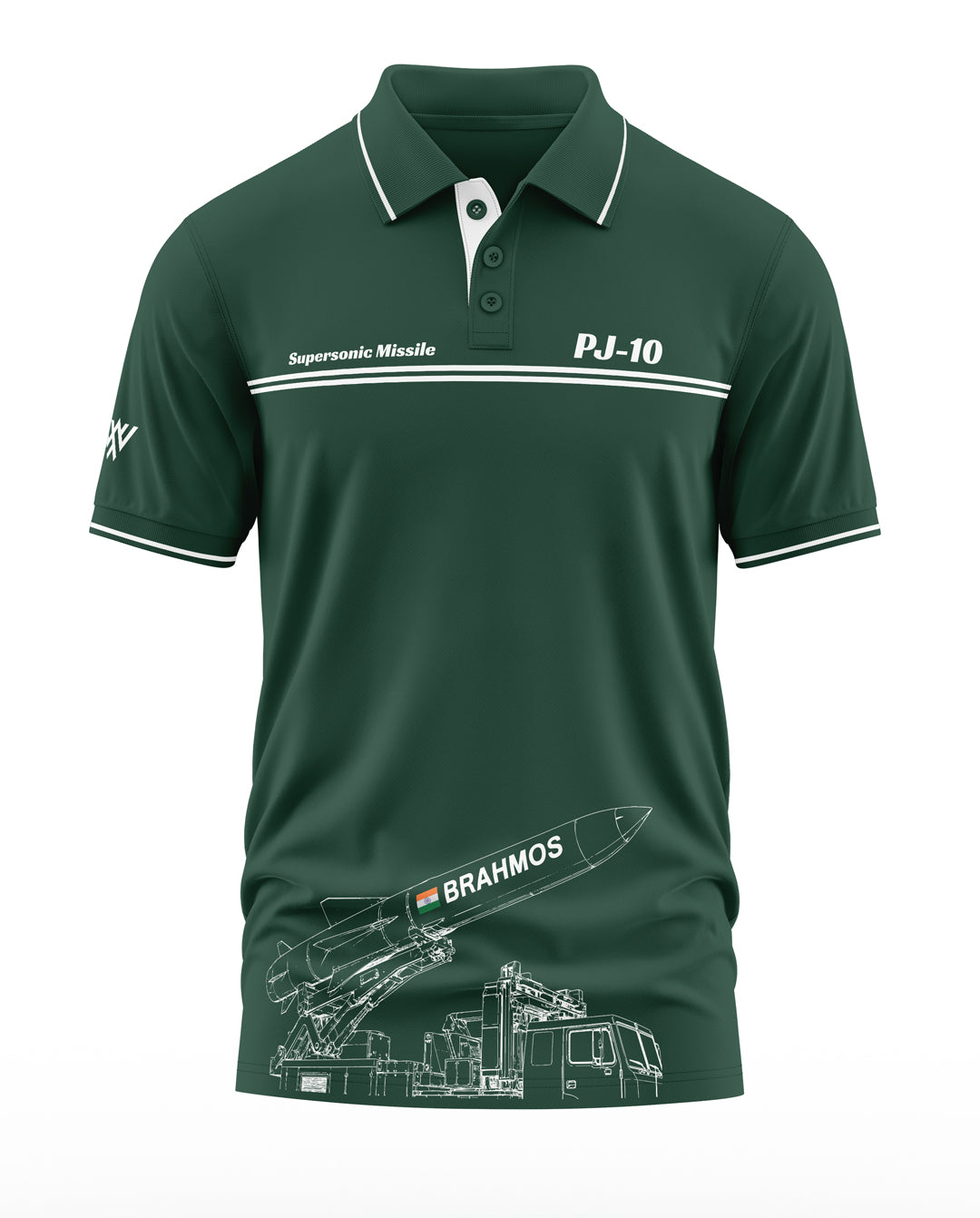 Supersonic Missile PJ-10 Polo Collar T-Shirt