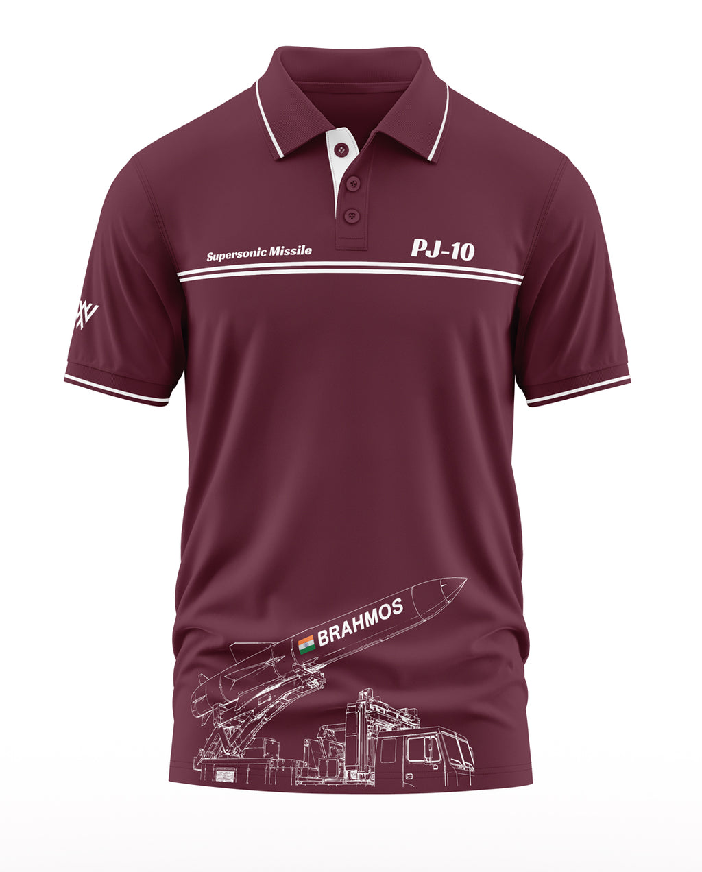 Supersonic Missile PJ-10 Polo Collar T-Shirt