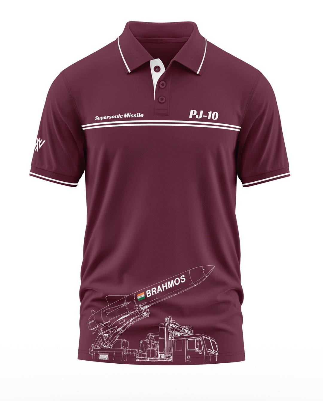 Supersonic Missile PJ-10 Polo Collar T-Shirt