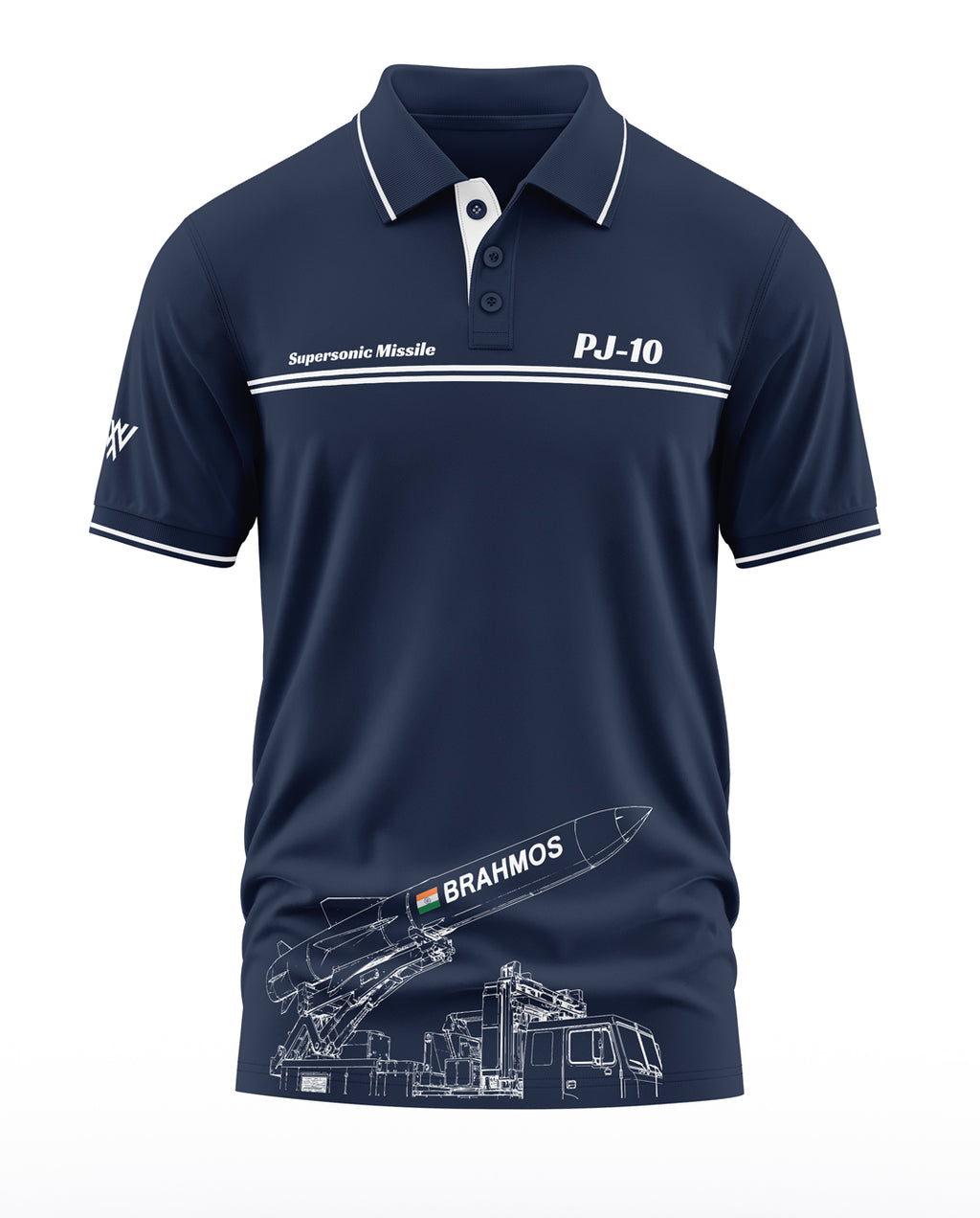Supersonic Missile PJ-10 Polo Collar T-Shirt