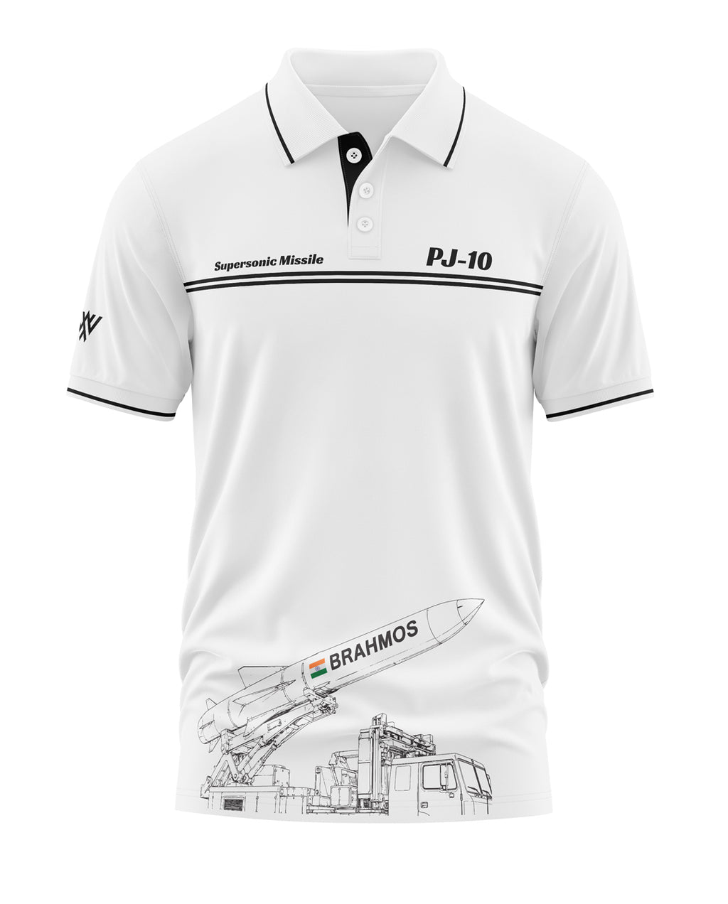 Supersonic Missile PJ-10 Polo Collar T-Shirt