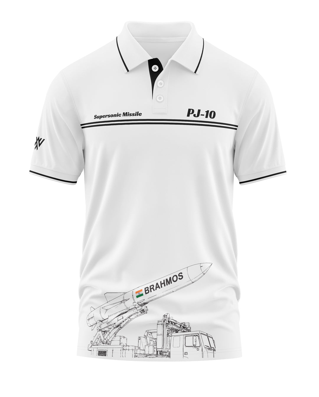 Supersonic Missile PJ-10 Polo Collar T-Shirt