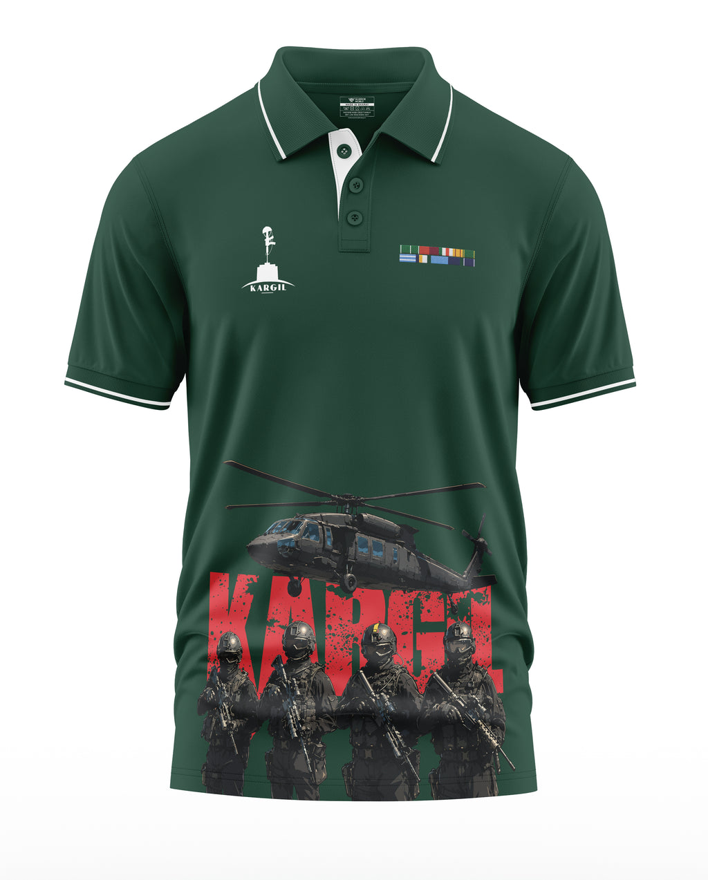 Kargil Warriors Polo Collar T-Shirt