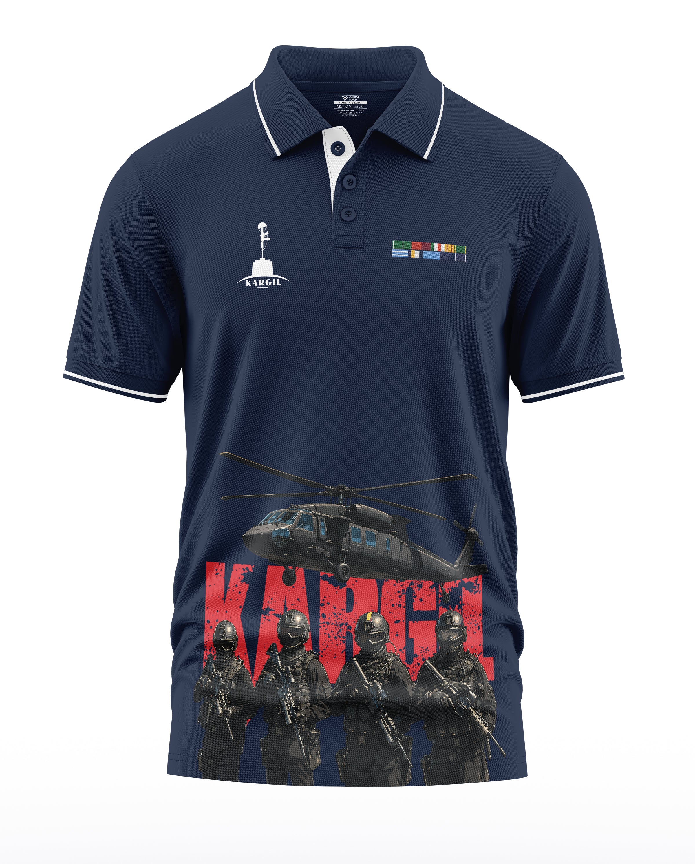 Kargil Warriors Polo Collar T-Shirt