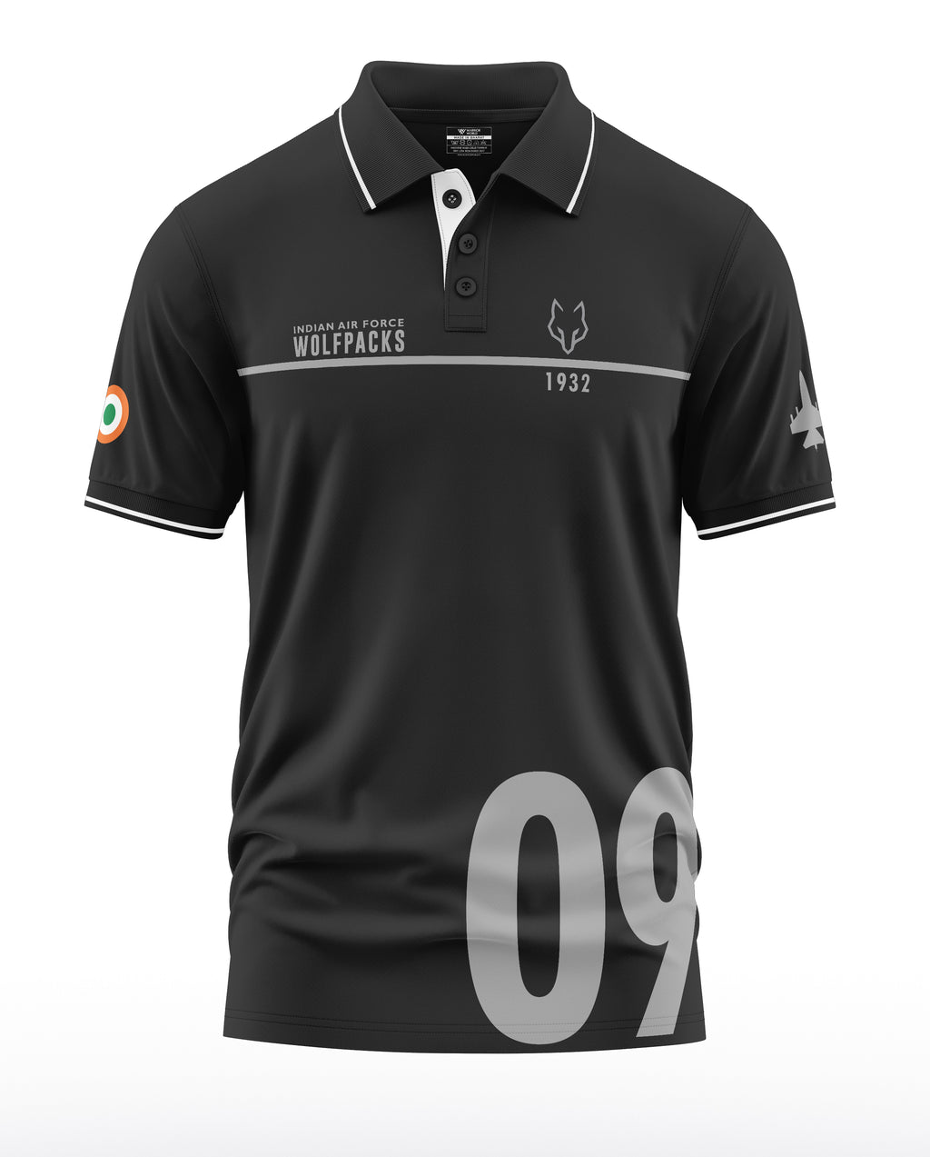 IAF Wolfpacks 09 Polo Collar T-Shirt
