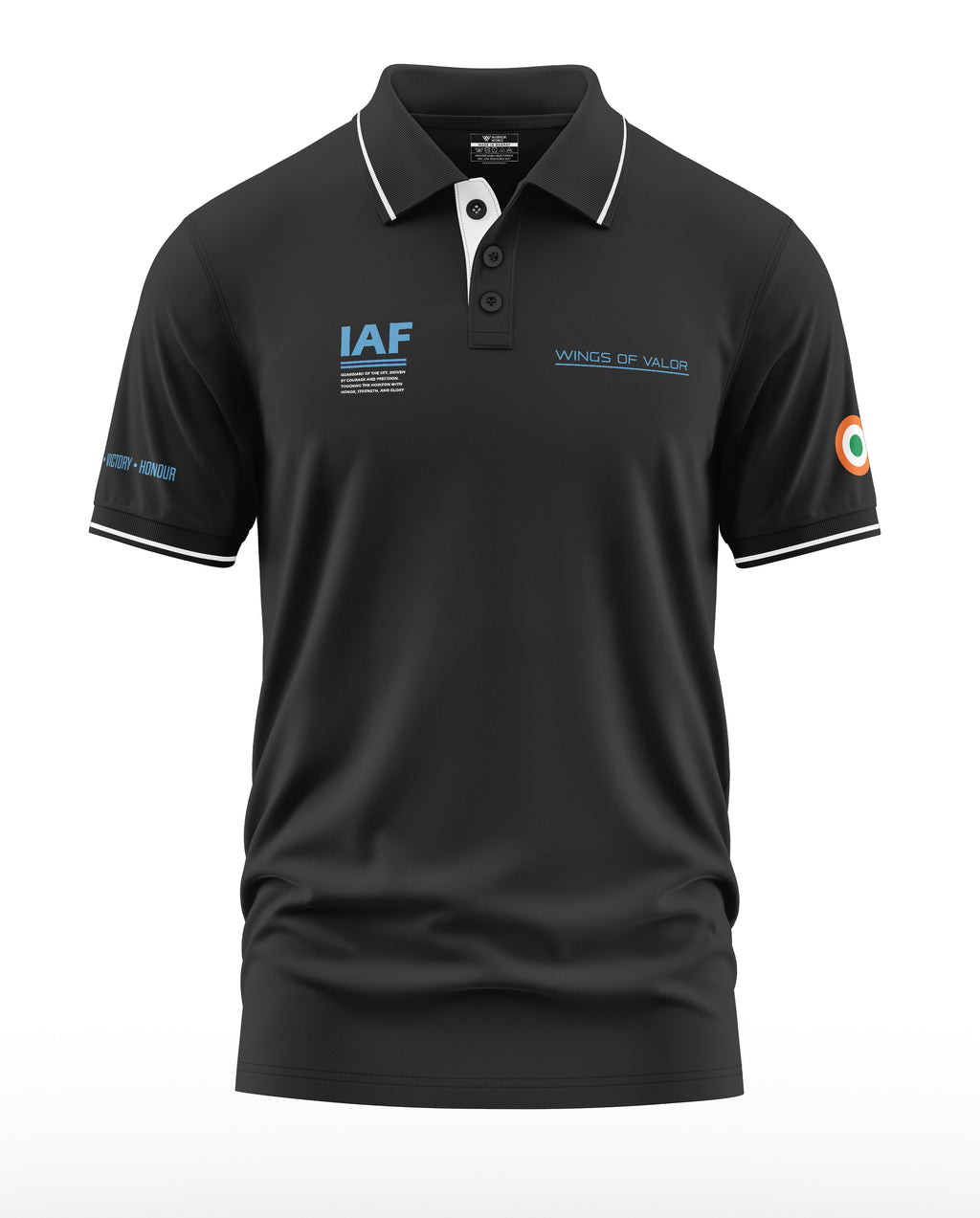 IAF Wings of Valor Polo Collar T-Shirt