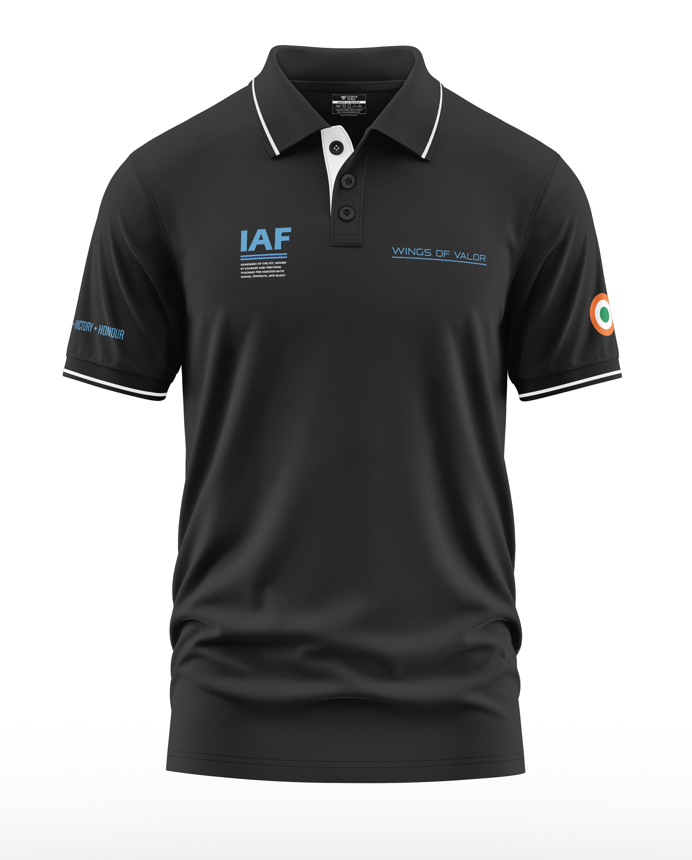 IAF Wings of Valor Polo Collar T-Shirt