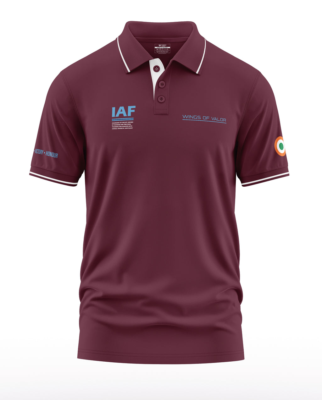 IAF Wings of Valor Polo Collar T-Shirt