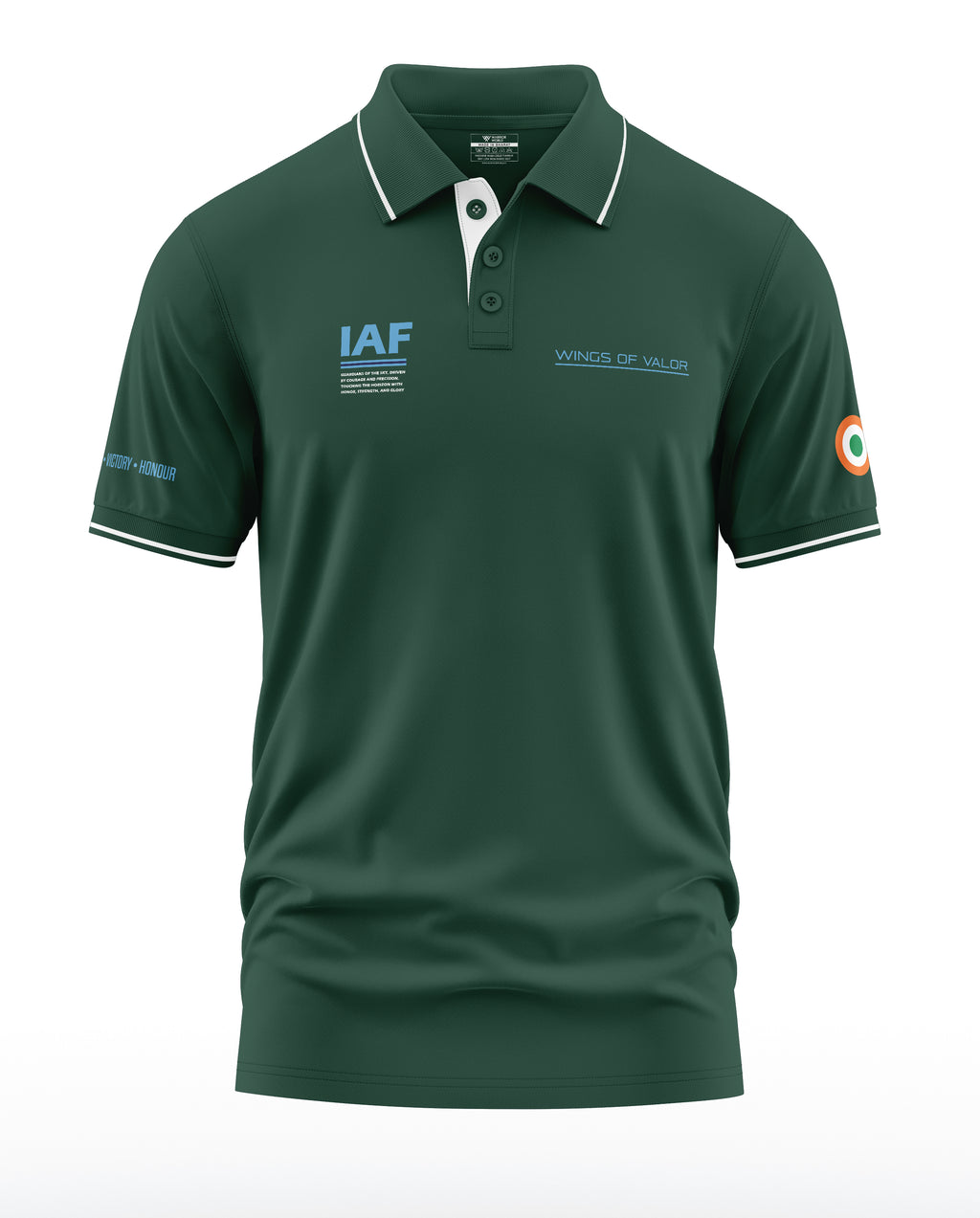 IAF Wings of Valor Polo Collar T-Shirt