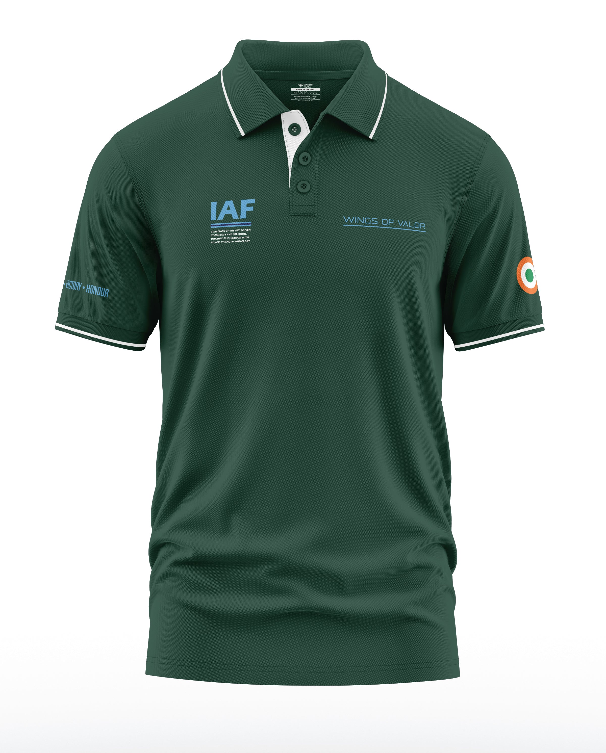 IAF Wings of Valor Polo Collar T-Shirt