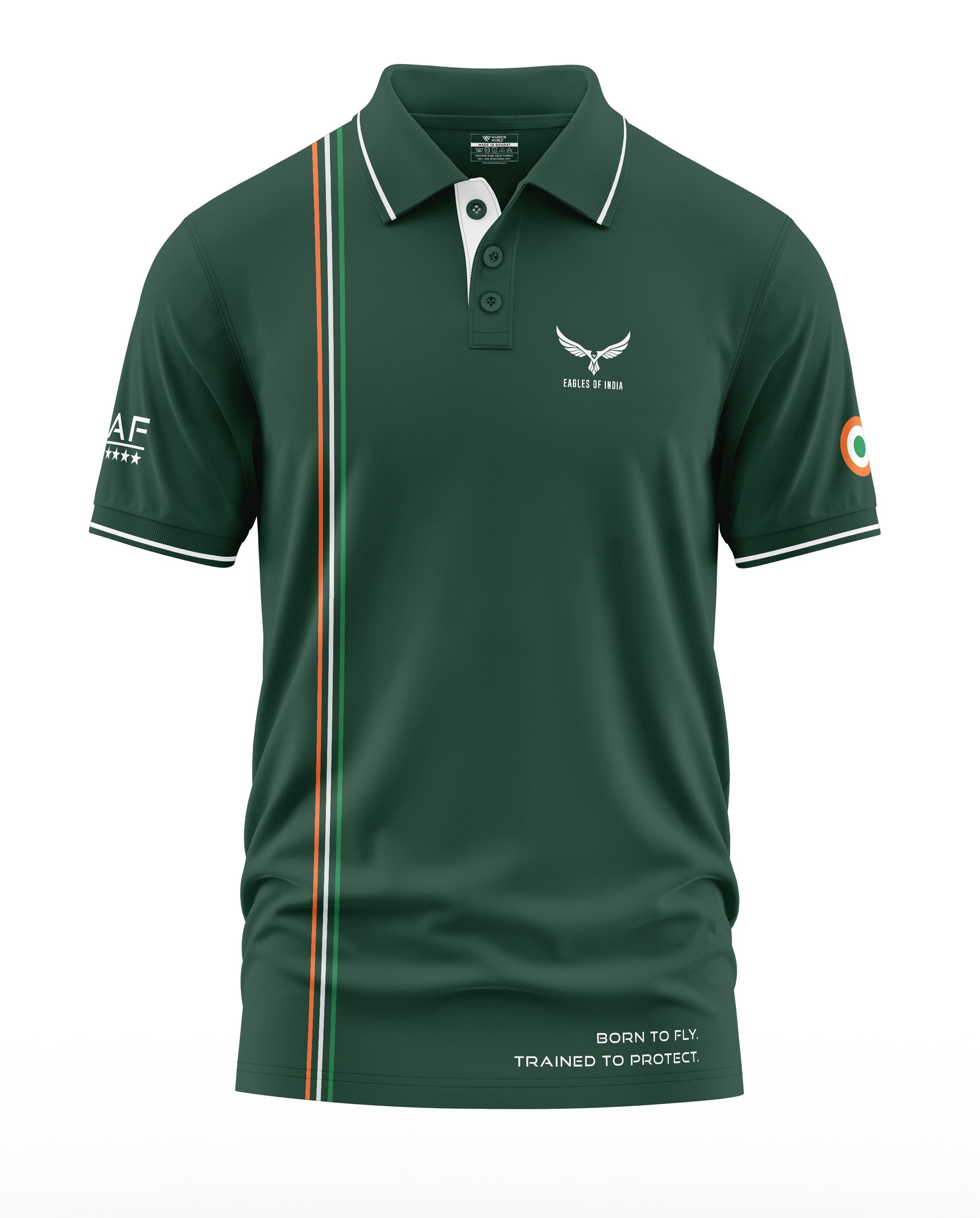 Indian Air Force Eagles of India Polo Collar T-Shirt