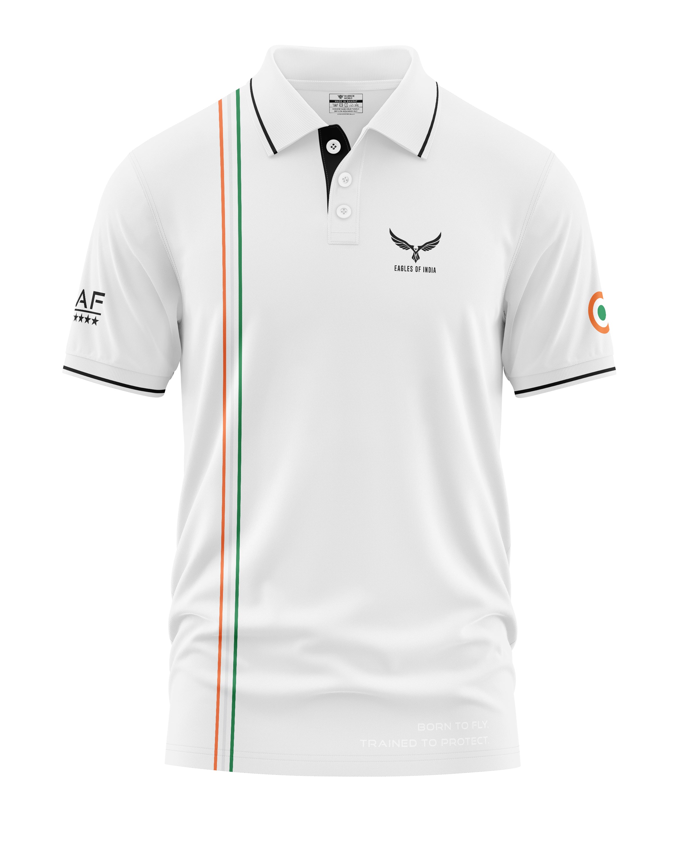 Indian Air Force Eagles of India Polo Collar T-Shirt