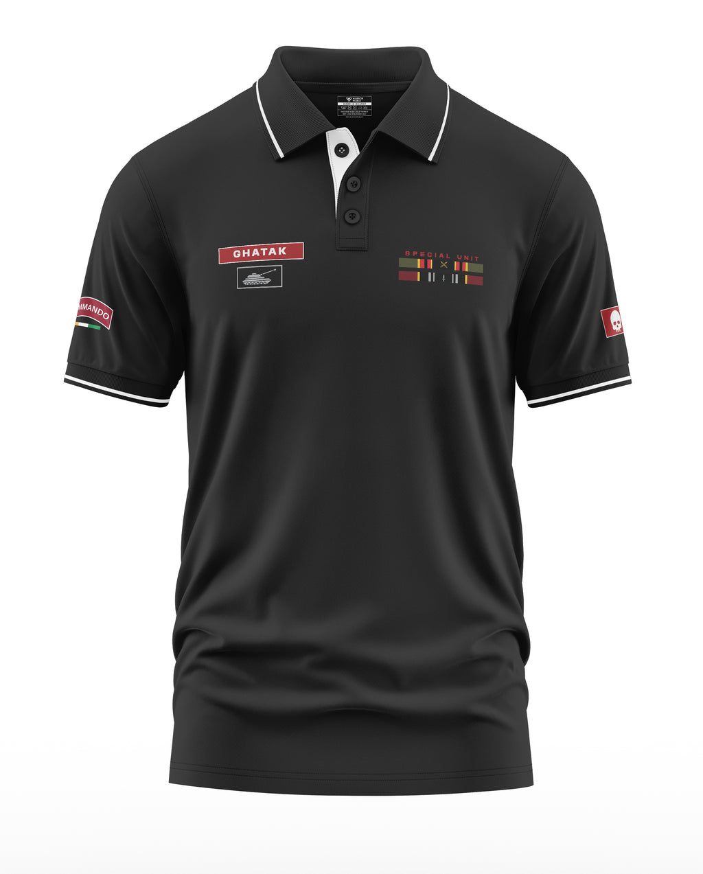 Ghatak Special Unit Polo Collar T-Shirt