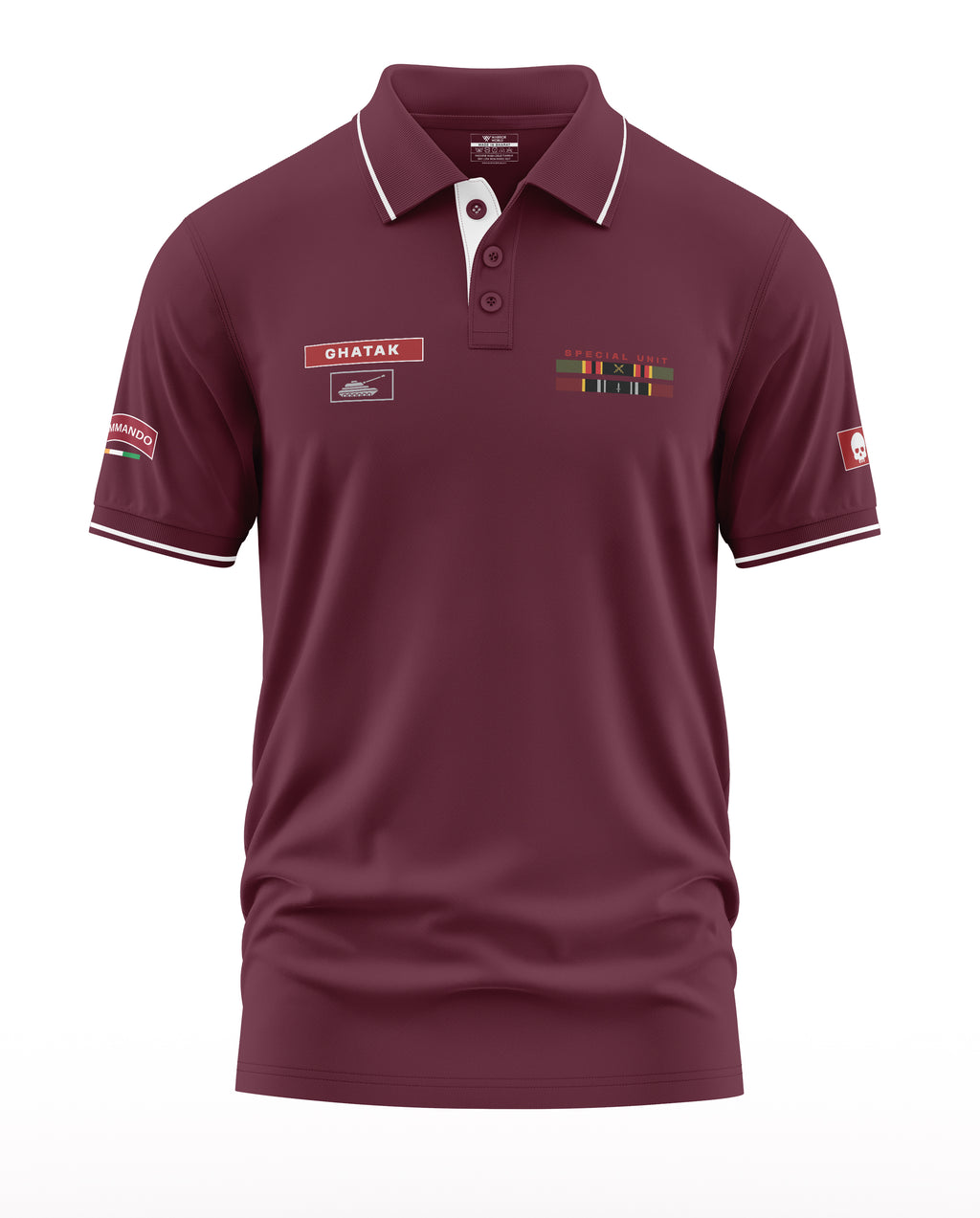 Ghatak Special Unit Polo Collar T-Shirt
