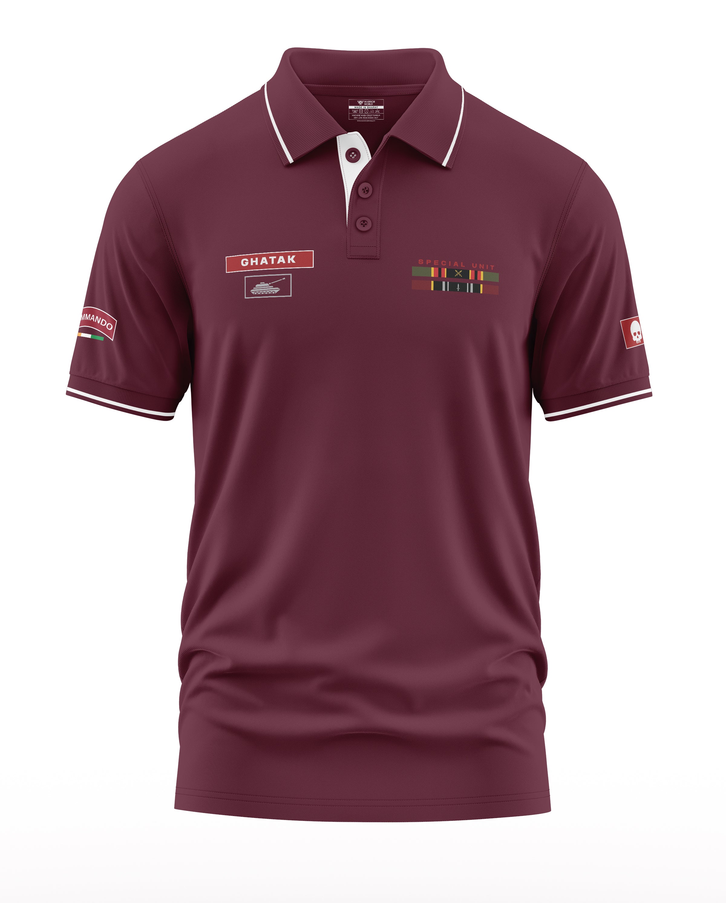 Ghatak Special Unit Polo Collar T-Shirt