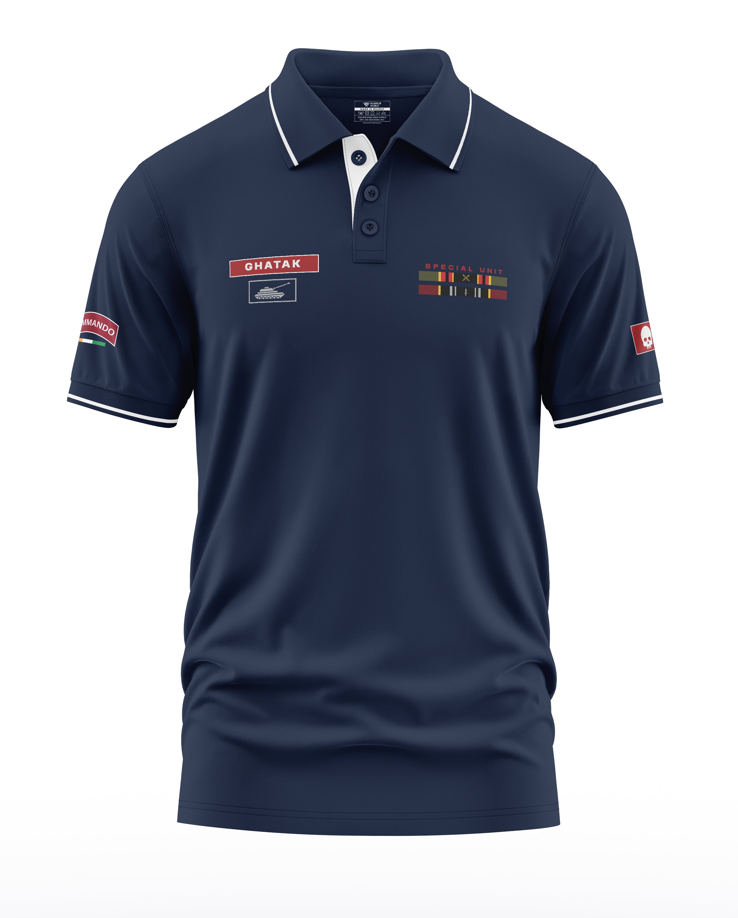 Ghatak Special Unit Polo Collar T-Shirt