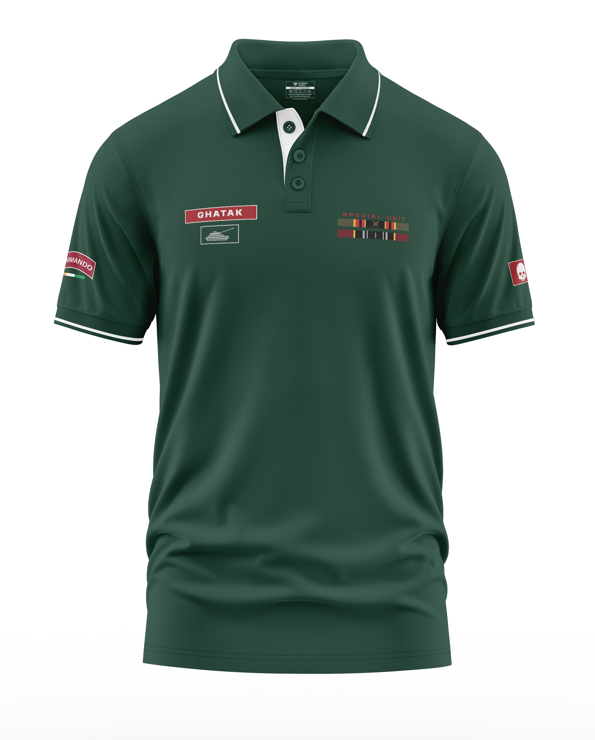 Ghatak Special Unit Polo Collar T-Shirt
