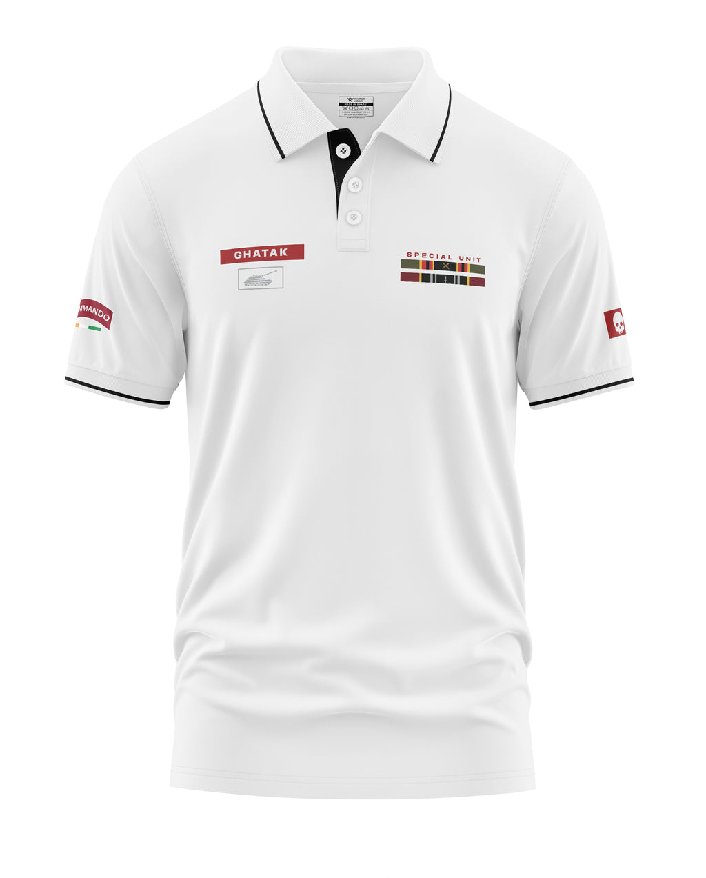 Ghatak Special Unit Polo Collar T-Shirt