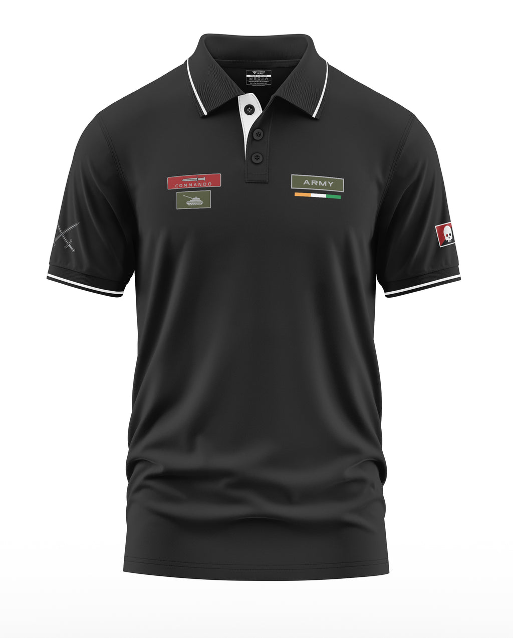 Indian Army Elite Commando Polo Collar T-Shirt