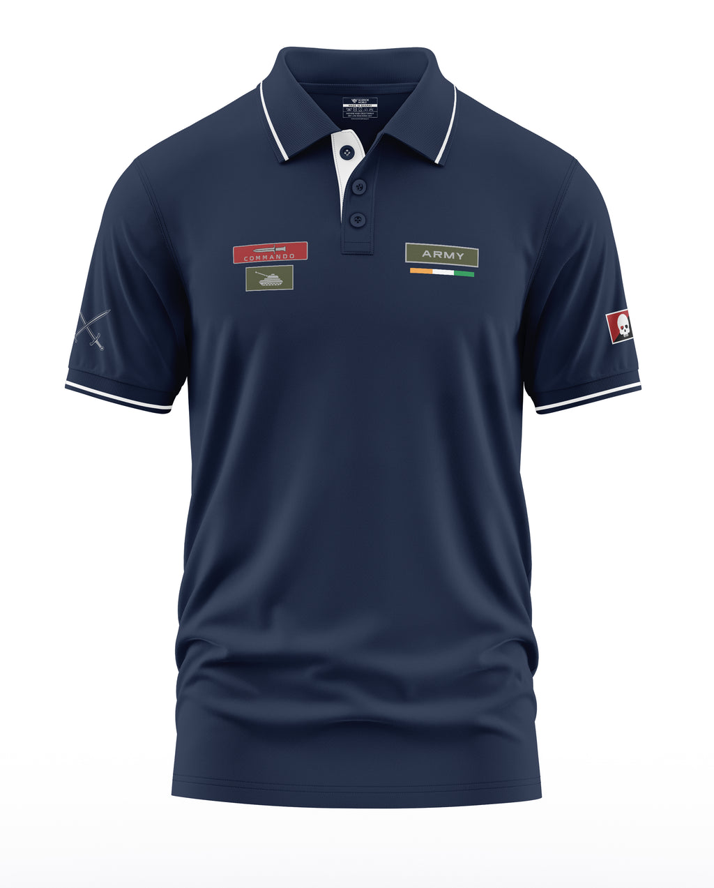 Indian Army Elite Commando Polo Collar T-Shirt