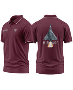 Mirage 2000 Dassault Polo Collar T-Shirt