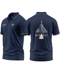 Mirage 2000 Dassault Polo Collar T-Shirt