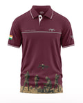 Army Drone Surveillance Polo Collar T-Shirt