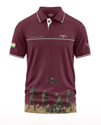 Army Drone Surveillance Polo Collar T-Shirt
