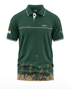 Army Drone Surveillance Polo Collar T-Shirt
