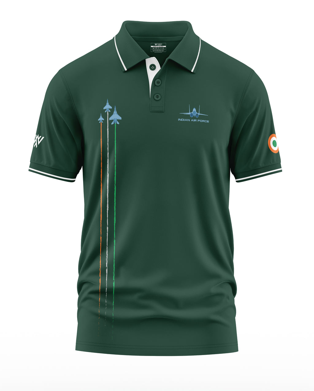 IAF Tricolor Formation Polo Collar T-Shirt