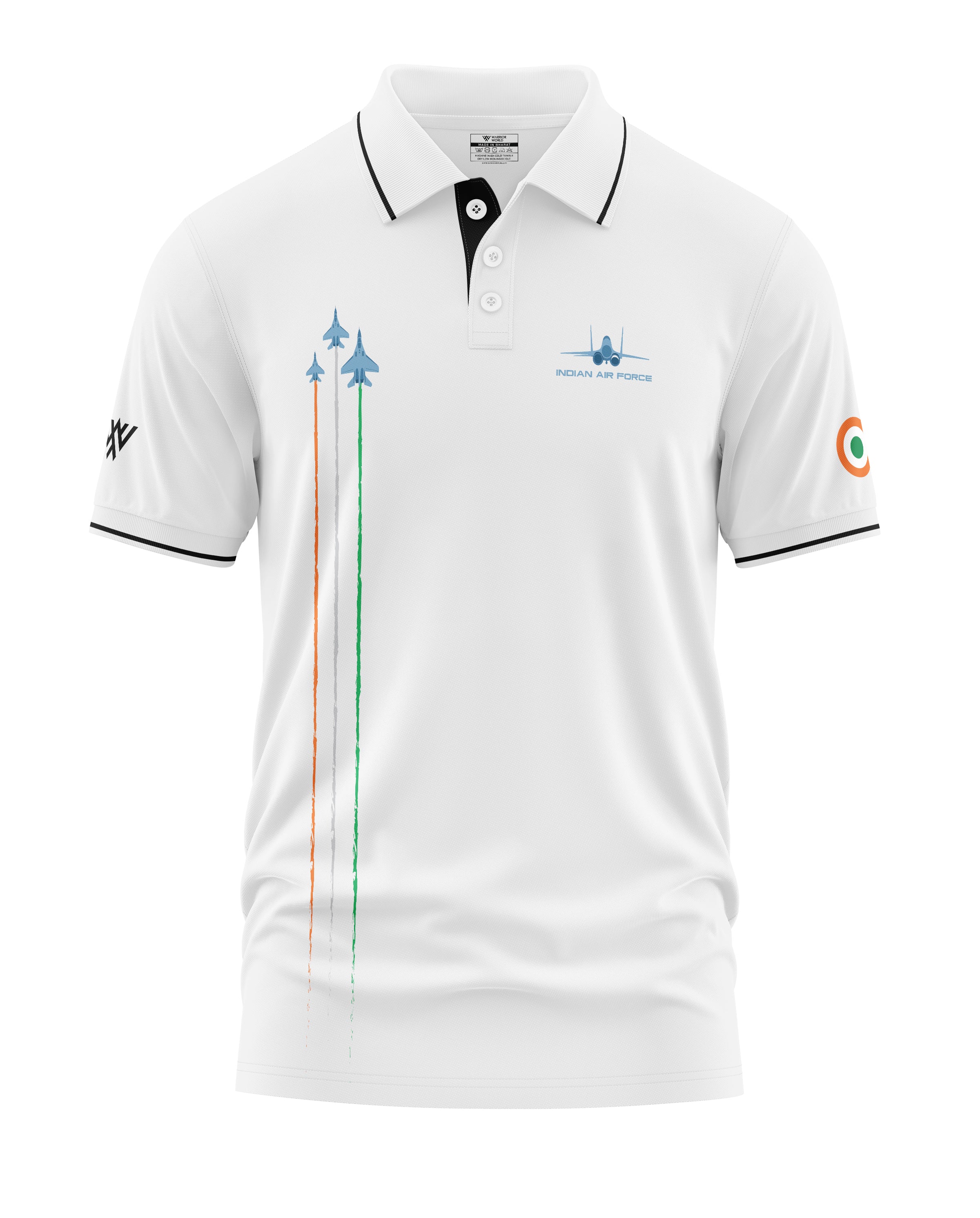 IAF Tricolor Formation Polo Collar T-Shirt