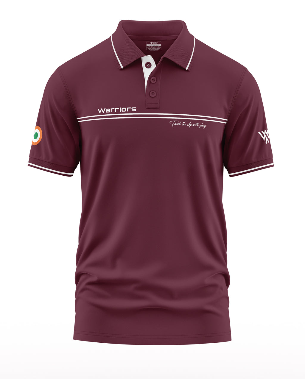 Warriors Touch the Sky with Glory Polo Collar T-Shirt
