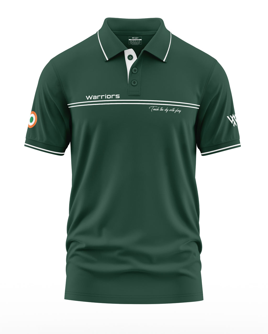 Warriors Touch the Sky with Glory Polo Collar T-Shirt