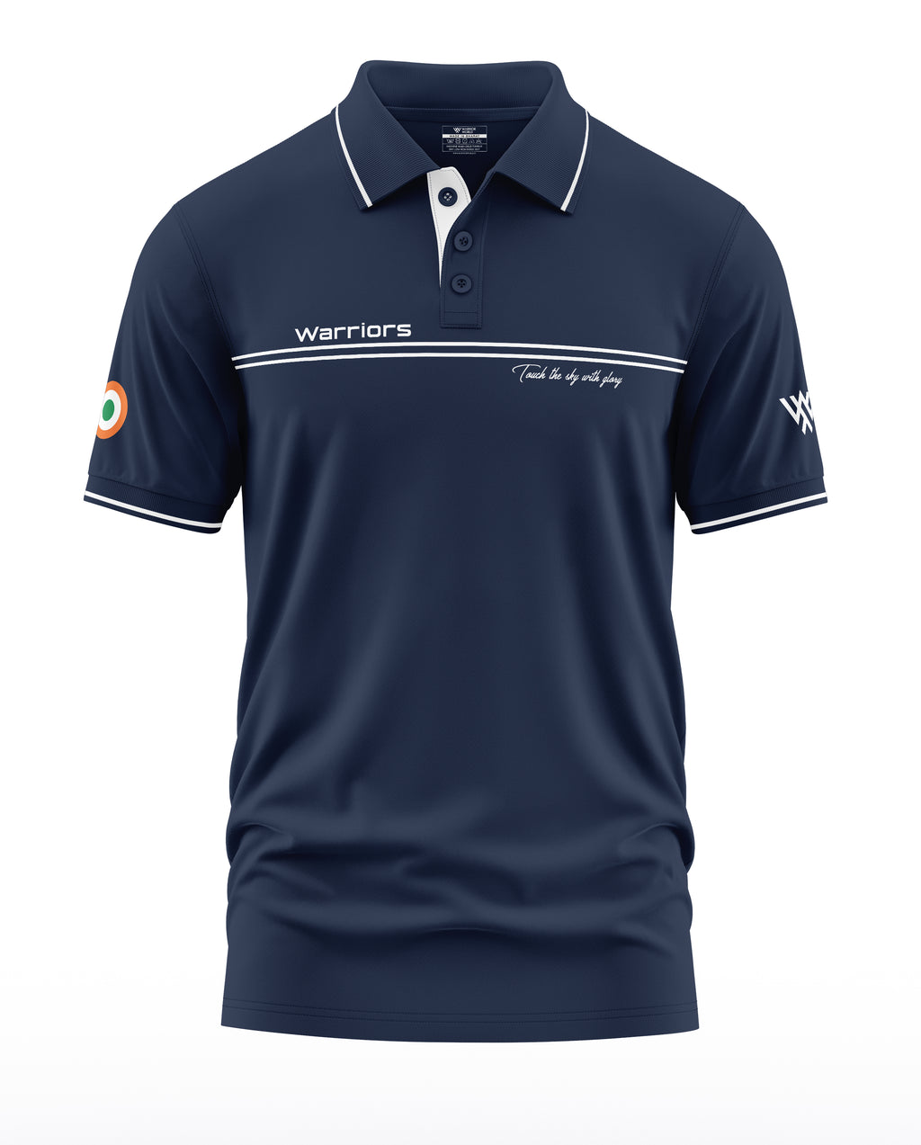 Warriors Touch the Sky with Glory Polo Collar T-Shirt