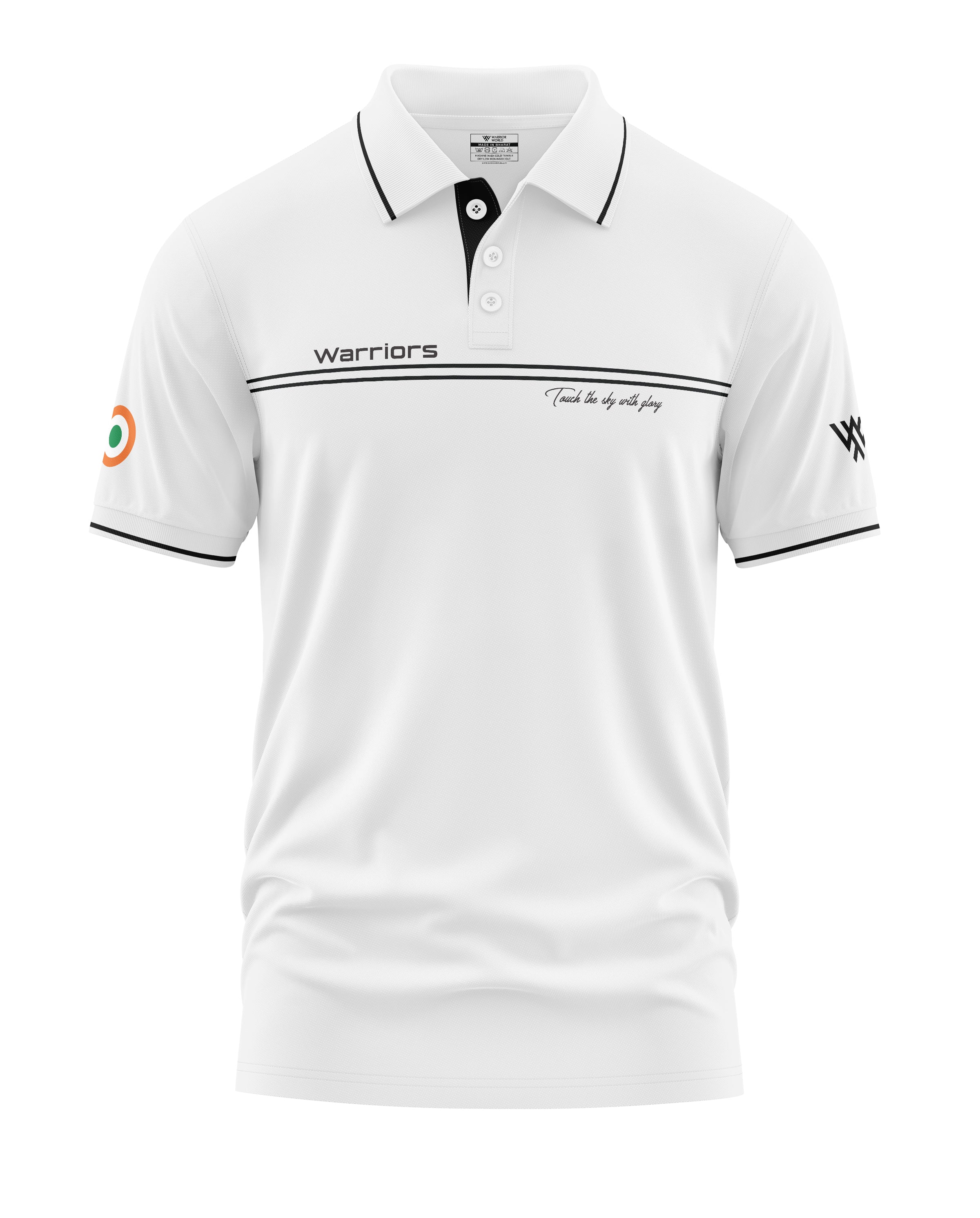 Warriors Touch the Sky with Glory Polo Collar T-Shirt