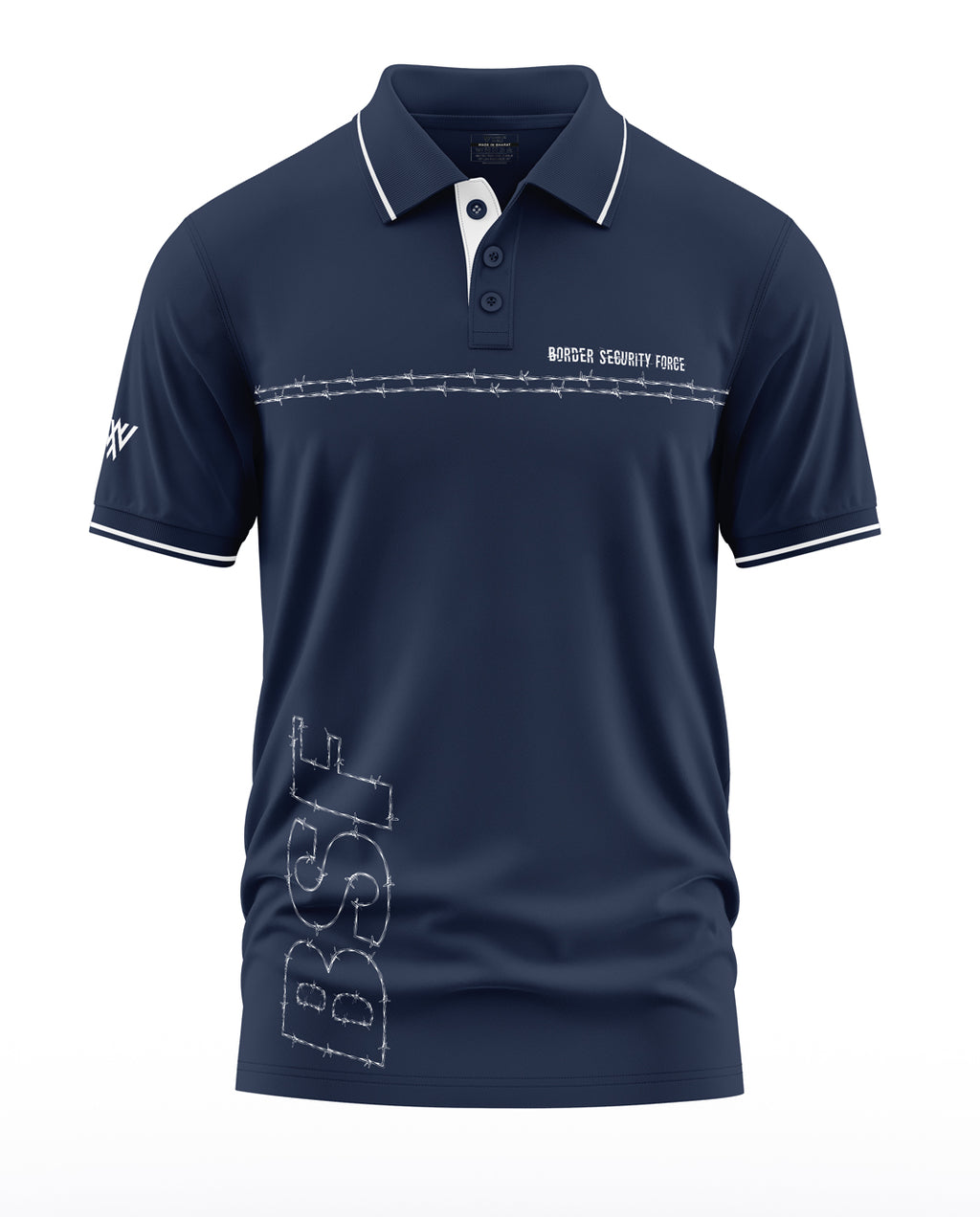 BSF Border Security Force Pride Polo Collar T-Shirt