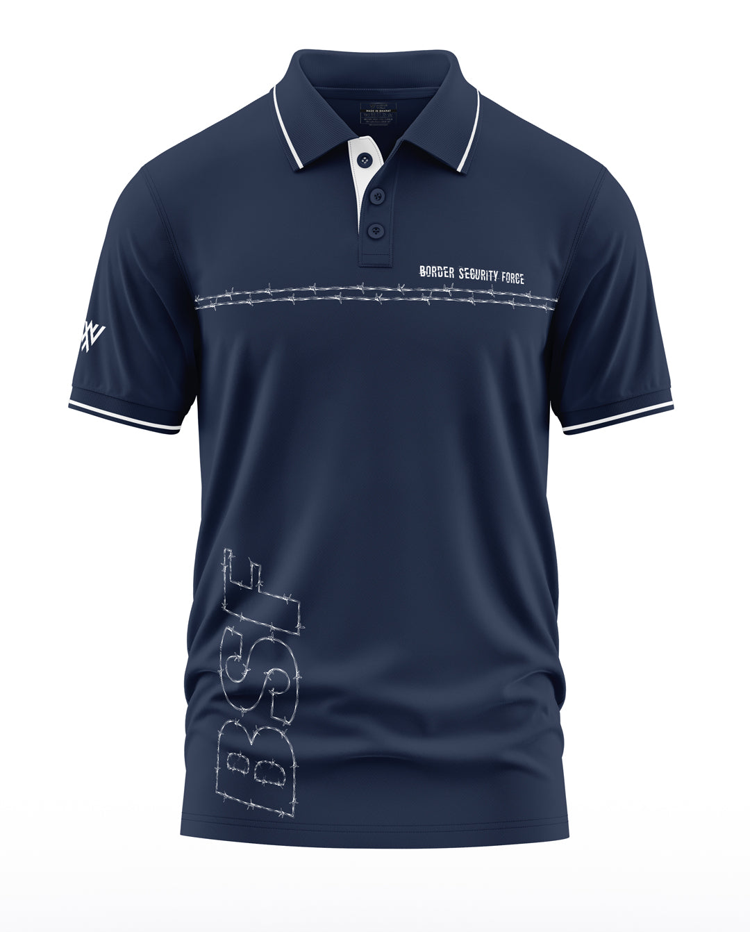 BSF Border Security Force Pride Polo Collar T-Shirt