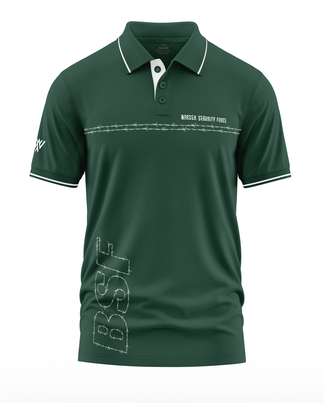 BSF Border Security Force Pride Polo Collar T-Shirt