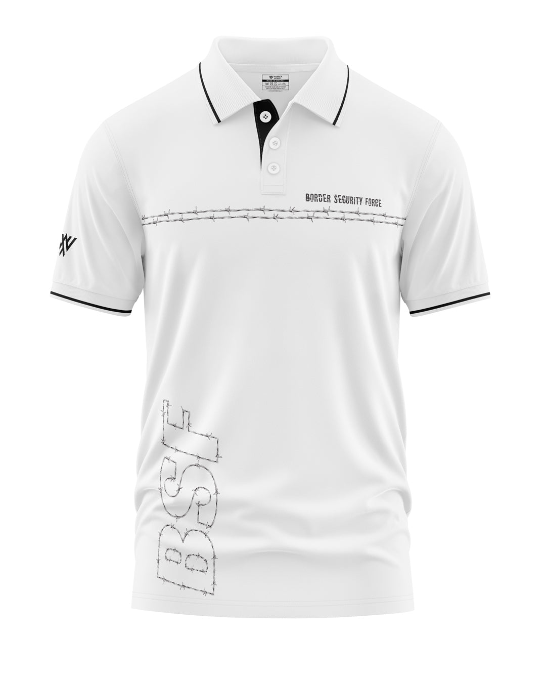 BSF Border Security Force Pride Polo Collar T-Shirt