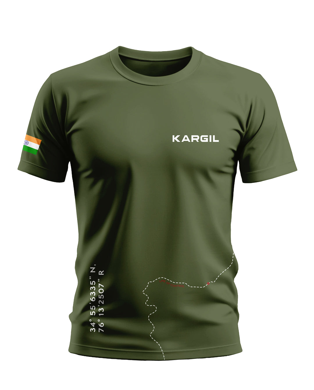 Kargil 34 Soft Cotton T-shirt