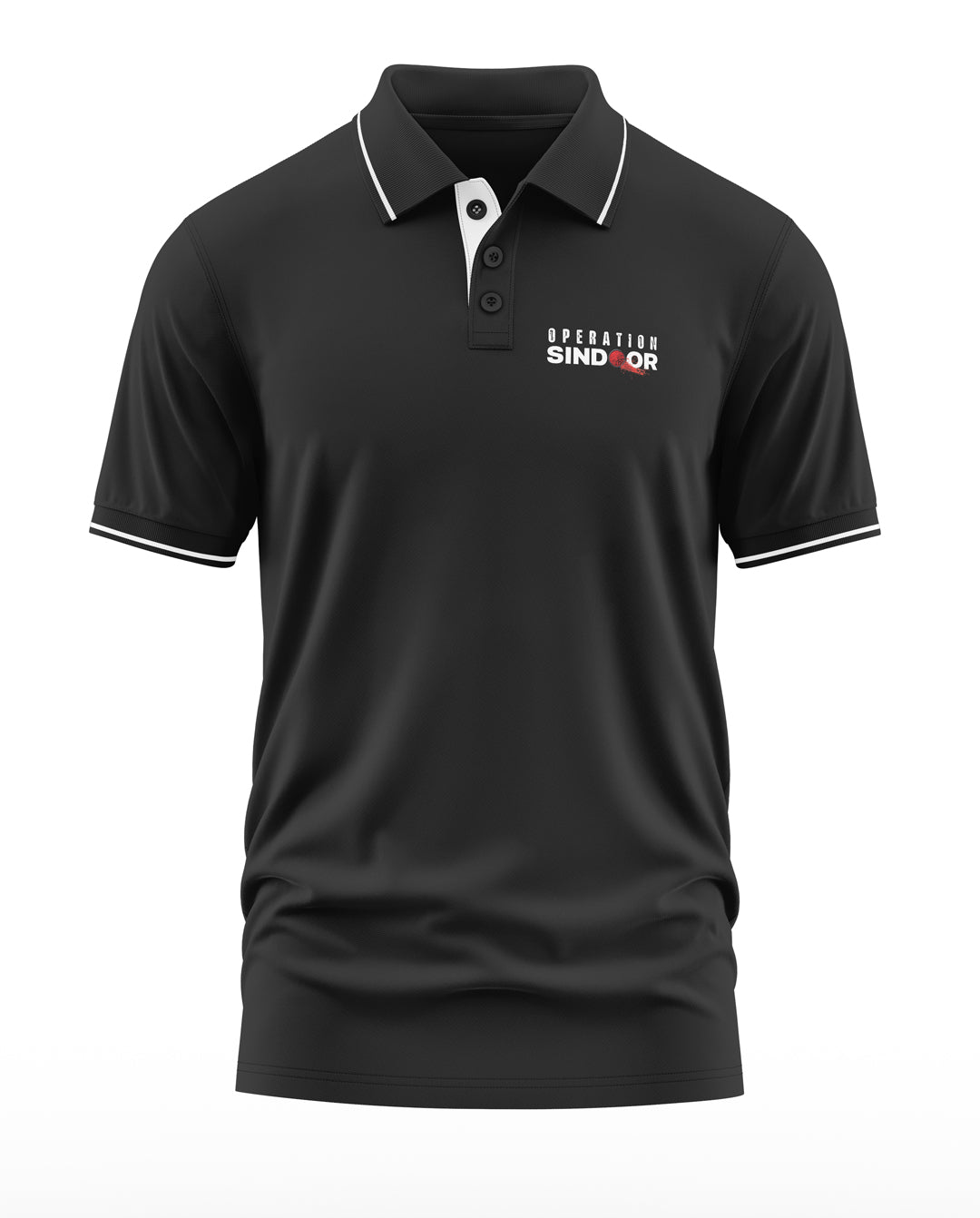 Operation Sindoor Polo Collar T-Shirt