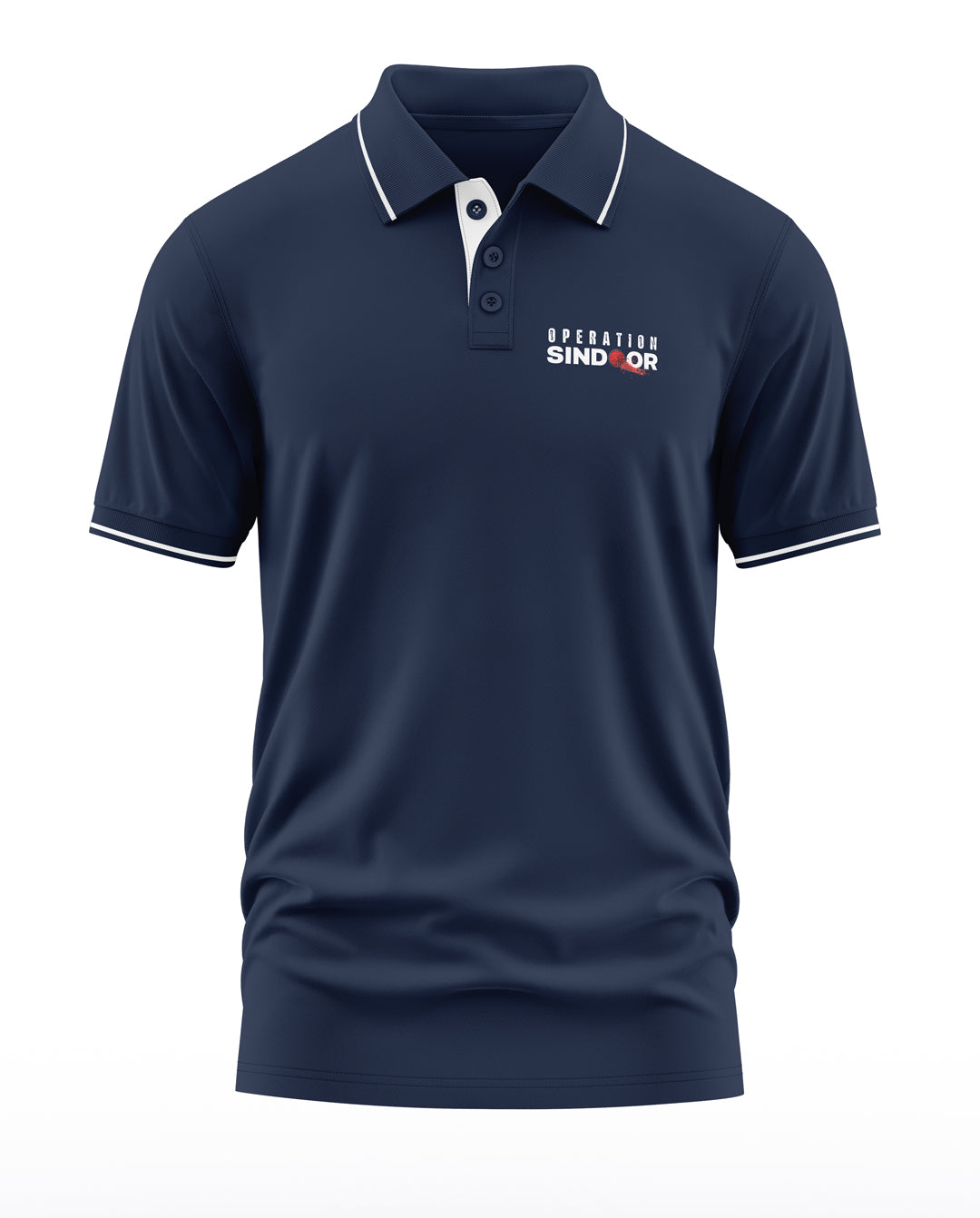Operation Sindoor Polo Collar T-Shirt